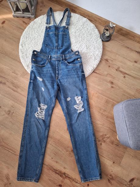 Rifle na traky, denim,s