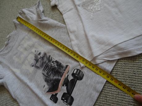 Trička 2ks, h&m,98