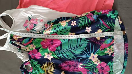 Letný komplet, tielko, krátke nohavice, šortky, f&f,110