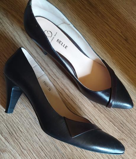 Kožené lodičky belle, 38