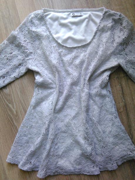 Čipkovana bluzka, s