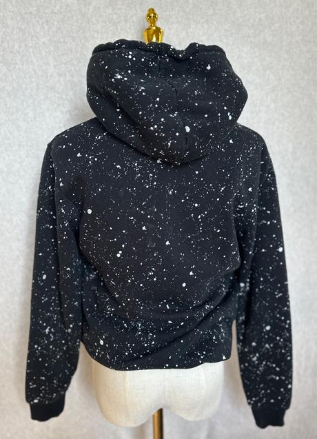 Mikina hoodie nočná obloha, xs