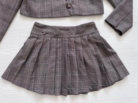 Zara - károvaný kostým, zara,164