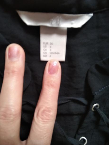 Blúzka.so snurovanim, h&m,s