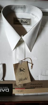 Pánska košeľa biela motív zajačik veľká noc, 42 - xxxl