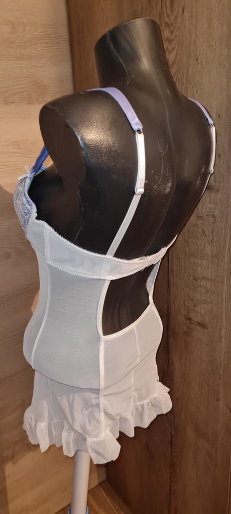 Bielo - modrý korzet, okay,l