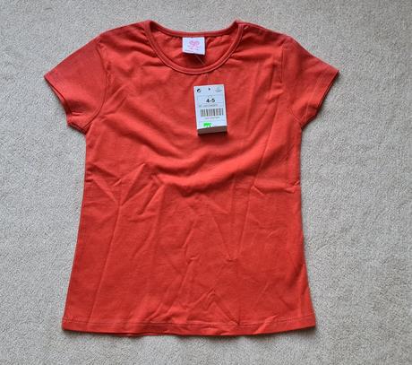 Tričko s krátkym rukávom pre dievča, 104