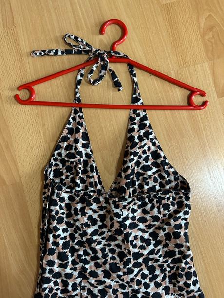 Letné šaty s viazaním okolo krku h&m, h&m,36