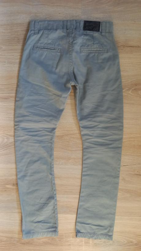 Nohavice "slim" pre štíhle dieta, bluezoo,140