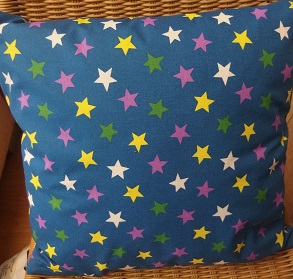Obliečka na vankúšik hviezdičky,