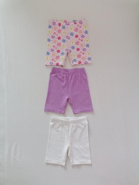 3x bavlnene cyklisticke šortky, kiki&koko,98