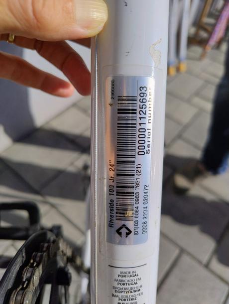 Dievčenský bicykel decathlon riverside 100, 24