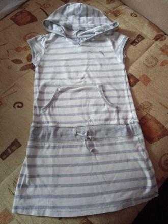 Mikina s kr. rukávom, h&m,128