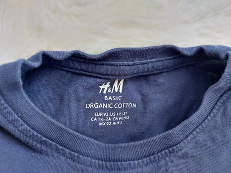 2x tričko, h&m,92