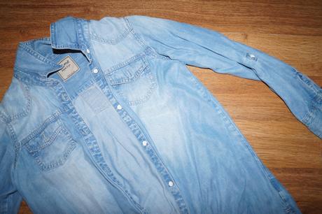 Predlžena riflova kosela, alebo šaty, next,140