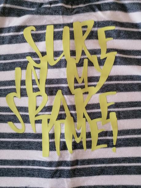 Bavlnená tenšia mikina dirkje s nápisom na chrbte, dirkje,116