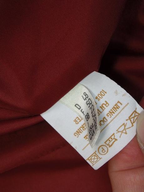 Luxusný vlnený vintage kabát/sako, 50