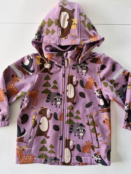 Softshellová bunda, lindex,110