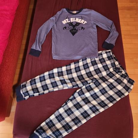 Veľmi kvalitné h&m pyžamo, h&m,152
