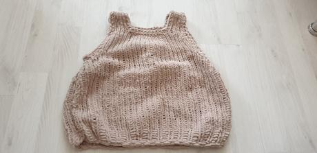 Voľný sveter/vesta č.104-110, 110