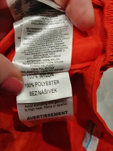 Oranžové zimné nohavice columbia vl, columbia,l