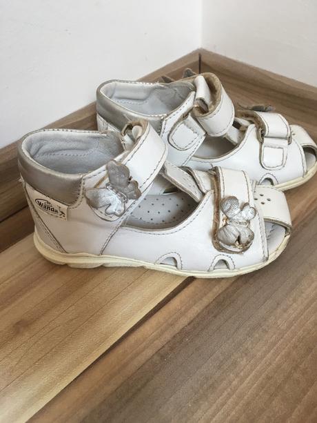 Celokožené sandálky wanda v. 22, wanda,22