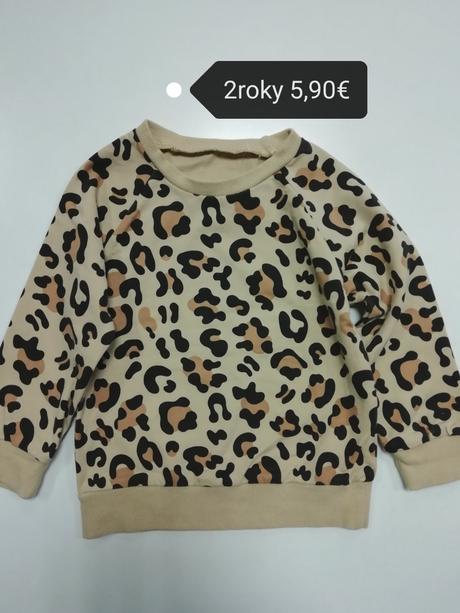 Leo tigrovaná mikina, 92