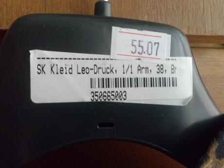 Šaty s leopardím vzorom - úplne nové v. 38, m