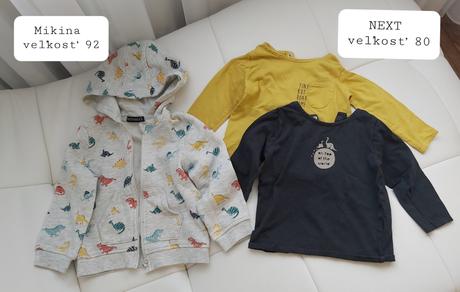 Mikina + tričká 2ks, in extenso,92
