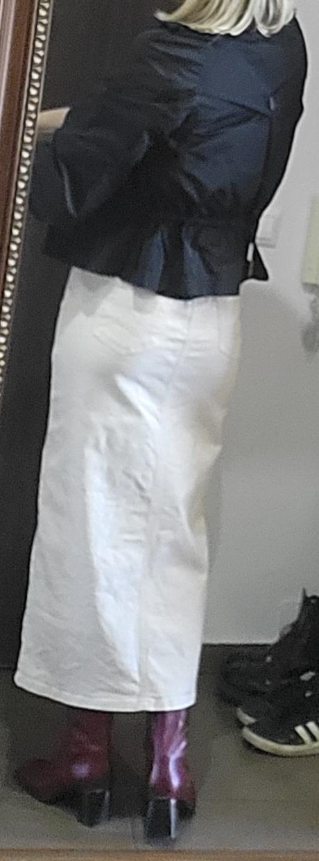 Denimová sukňa, tesco,m