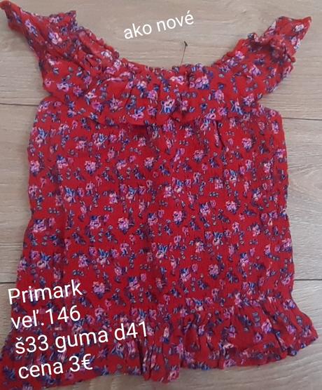 Tričko, primark,146