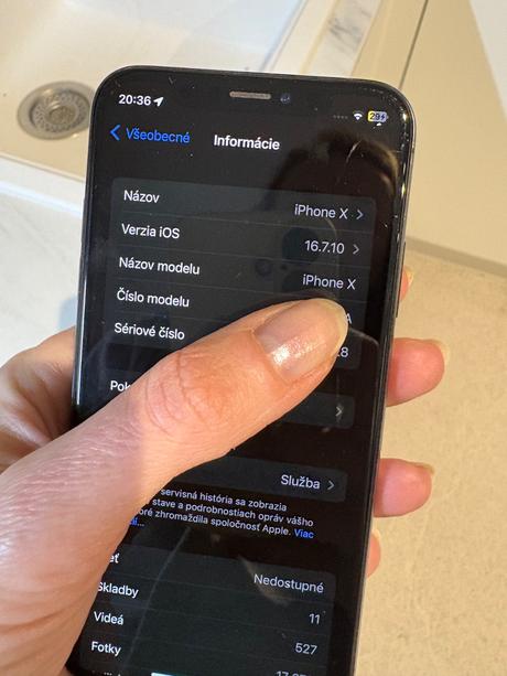 Iphone x 256gb, apple