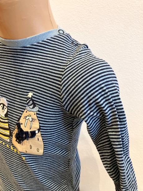 Chlapčenské pásikavé tričko (92), 92