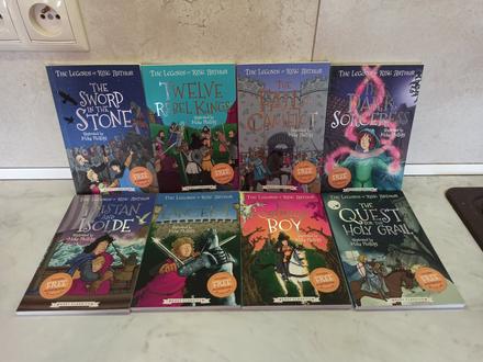 The legends of king arthur + qr audio kod, 