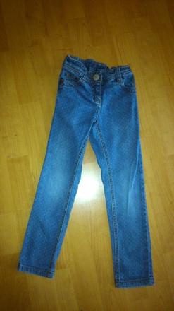 Dievčenské riflové nohavice - next - č.110, next,110