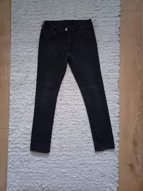 Čierne rifle, denim,164