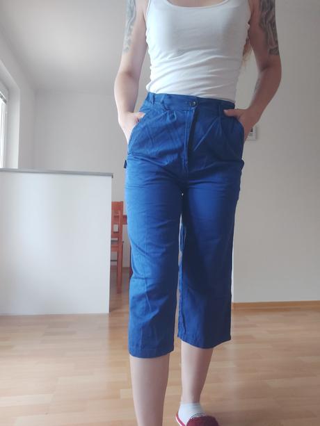 Montérkové 3/4 nohavice, 34