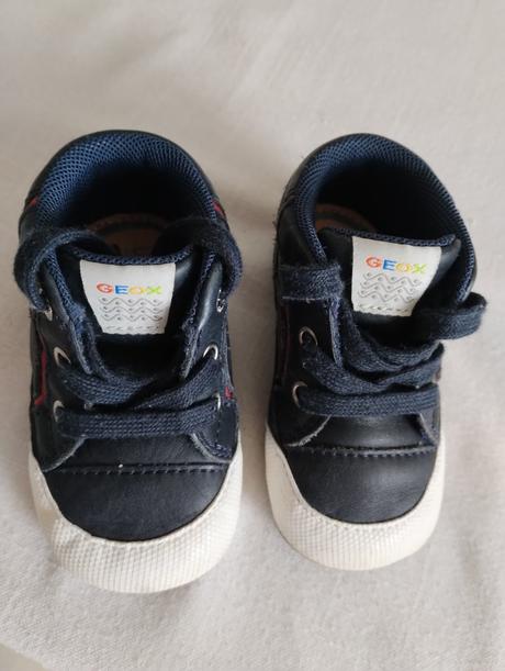 Detské kožené topánky geox č. 19, geox,19