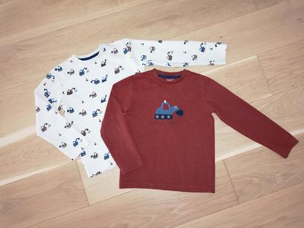 2x tričko, next,122