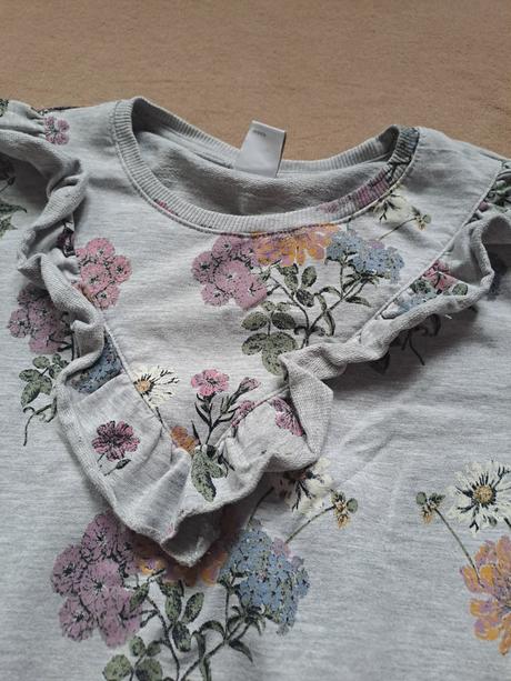 Kvetovany sveter mikina lindex 164 alebo xs, lindex,164