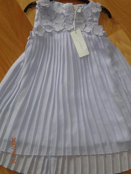 Fialkové šatky nenosené, rocha.little.rocha,98 / 104