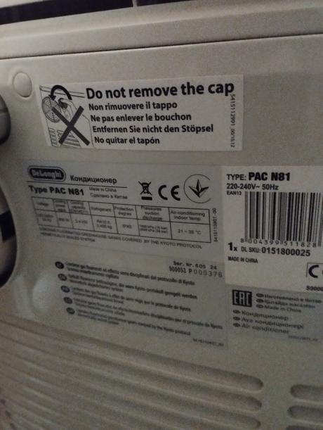 Mobilná klimatizácia delonghi, 