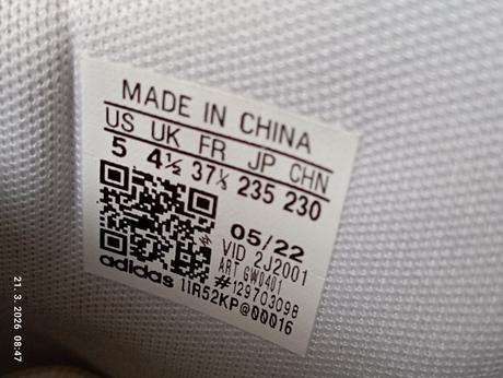 Vysoké tenisky, adidas,37