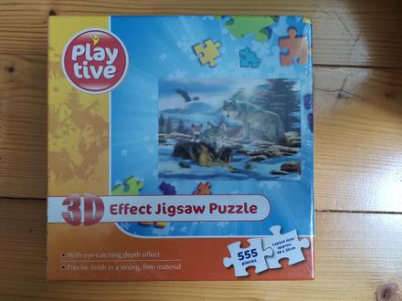 3d efekt puzzle,