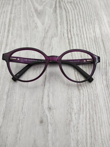 Dioptrické okuliare+slnečný polarizačný klip,