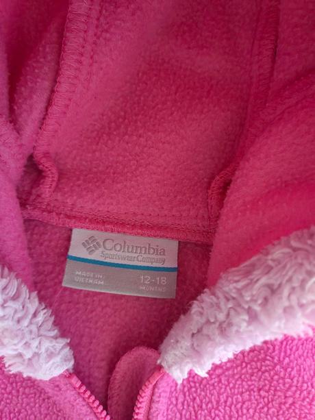 Krásny, teplučký overal columbia s uškami, columbia,80
