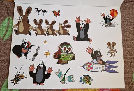 Krtko - zabávaj sa a nalepuj zas a znova, 