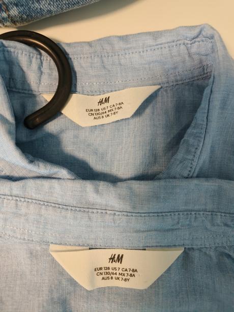 Košeľa, h&m,128