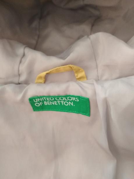 Predĺžená bundička benetton top stav, benetton,74