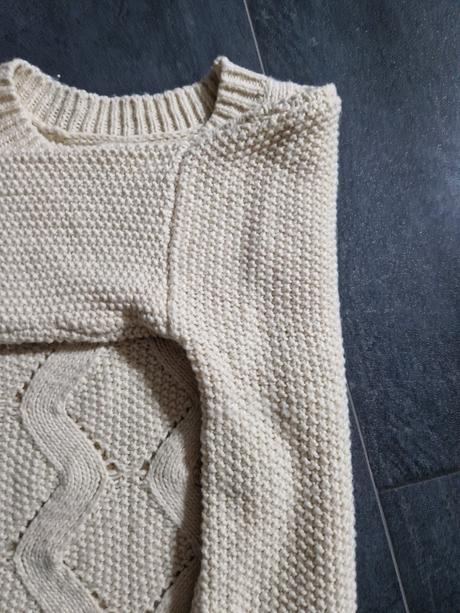 Pletený pulóver, h&m,s